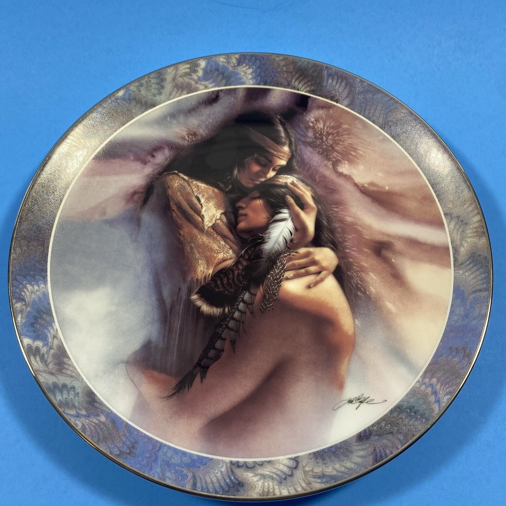 WAKING DREAM Plate Soul Mates Lee Bogle #4 Native American Indian Bradford 7150A
